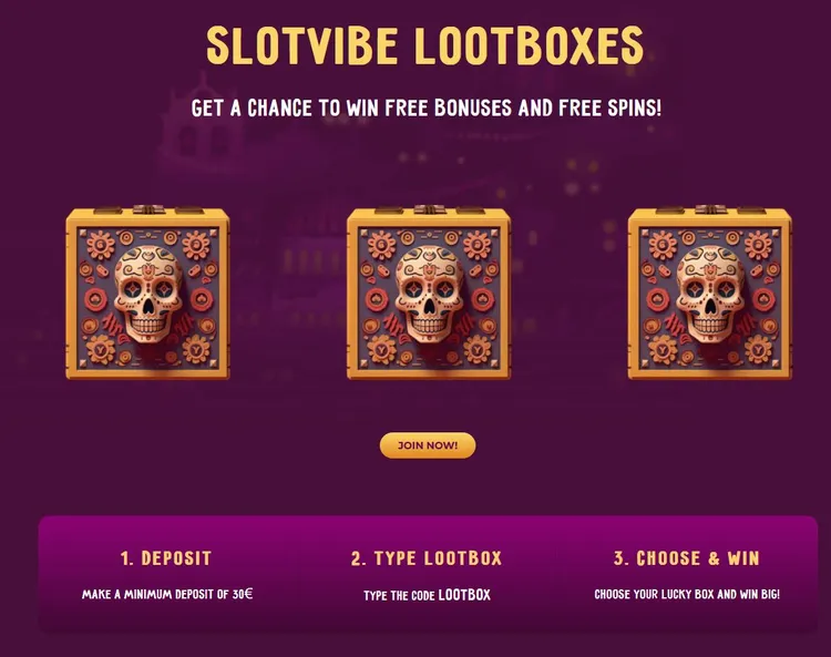 Slotvibe Lootboxen