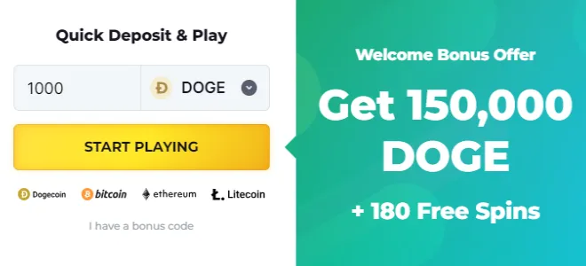 BitStarz Dogecoin Bonus