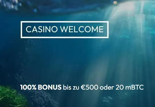 CryptoCasino Welcome Bonus