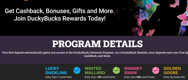 Duckyluck Loyalty Program