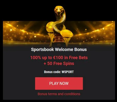 Cobracasino Sport Bonus