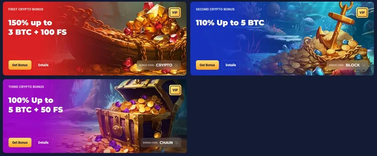 Joo Casino Crypto Welcome Bonus