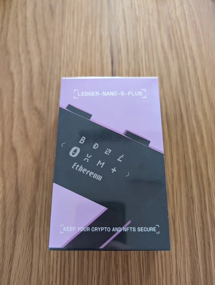 Ledger Nano S Plus Original Packaging