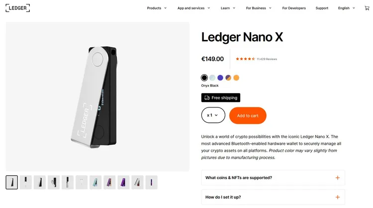 Ledger Nano X Price