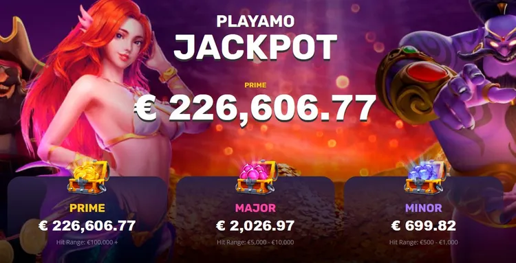 PlayAmo Jackpot